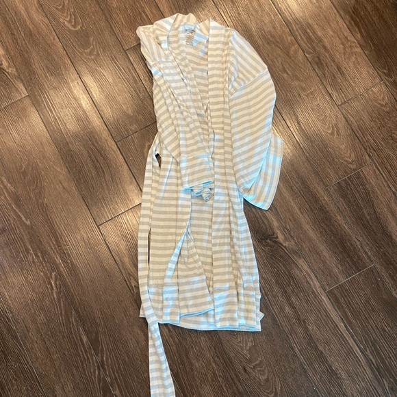 Juicy Couture Women’s Cotton Striped Robe - Picture 2 of 6